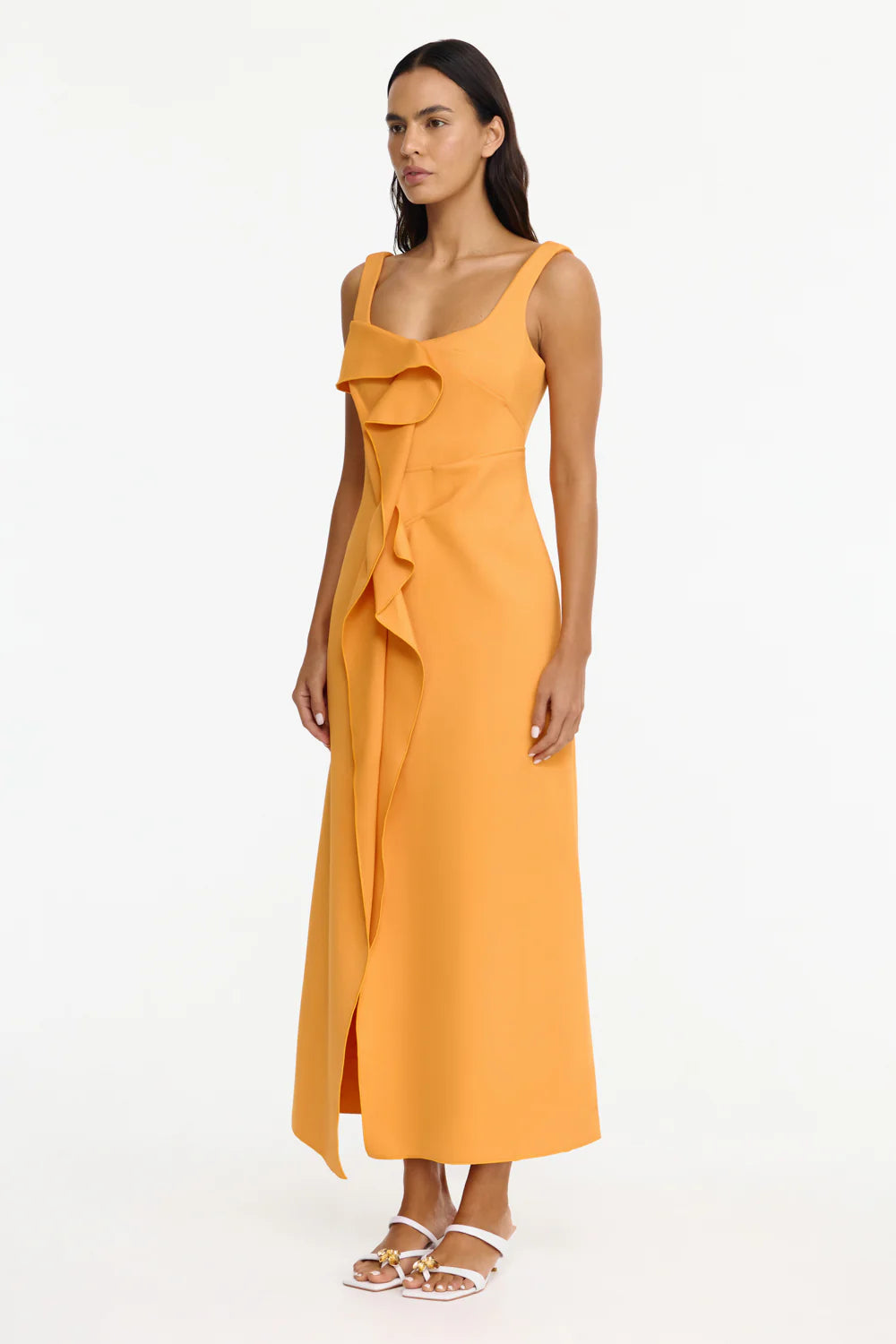 REALBART MAXI DRESS IN CLEMENTINE