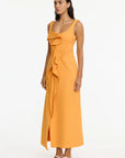 REALBART MAXI DRESS IN CLEMENTINE