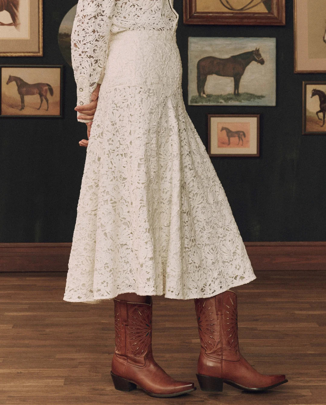RELIC LACE SADDLE SKIRT