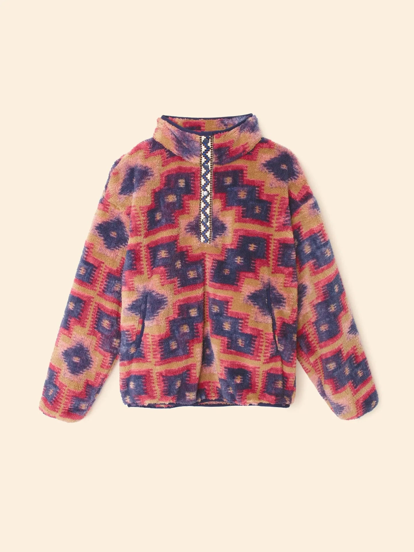 RIDGE FLEECE PULLOVER