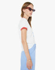 LIL GOODIE RINGER TEE IN CITY GIRL PIZZA