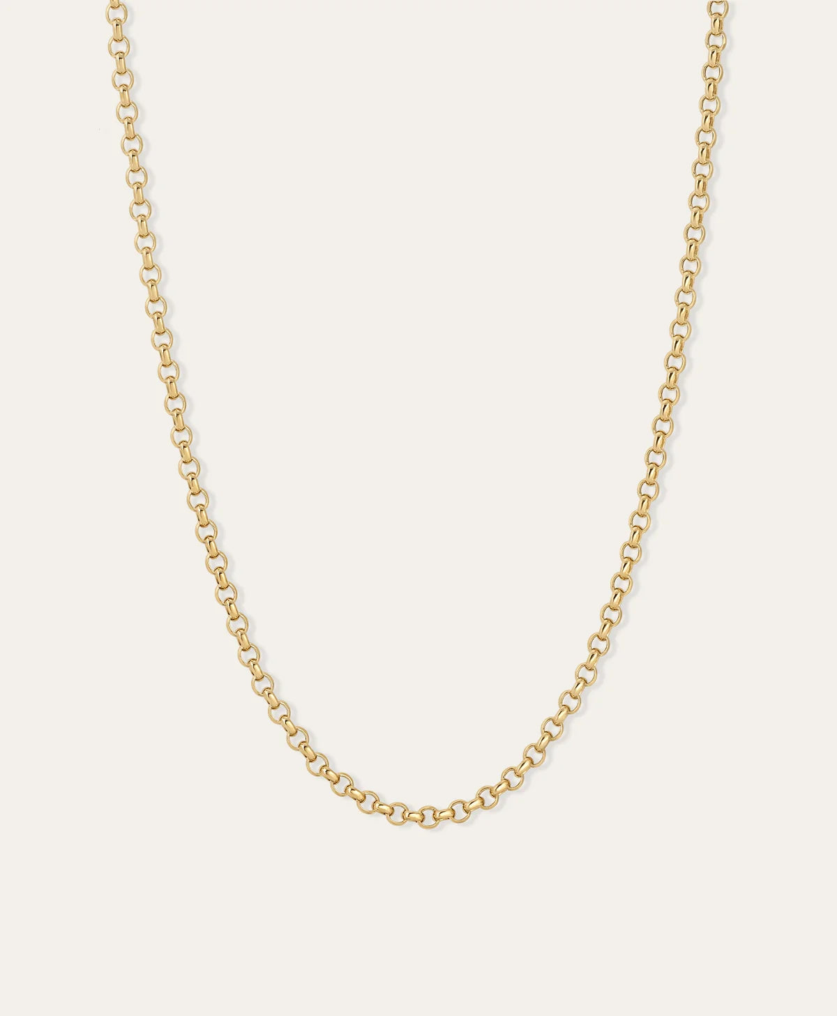 18" FINISHED SMALL ROLO CHAIN