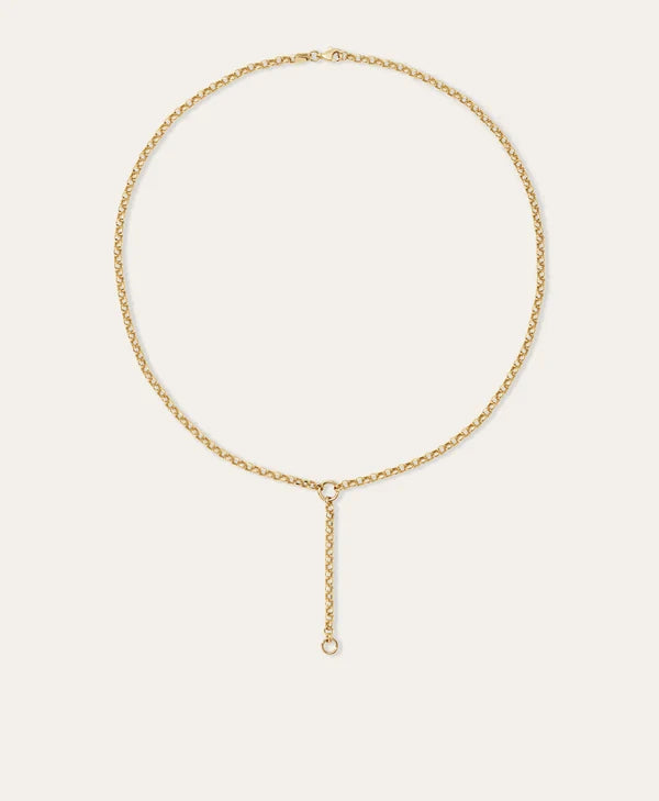 18" ROLO LARIAT CHAIN