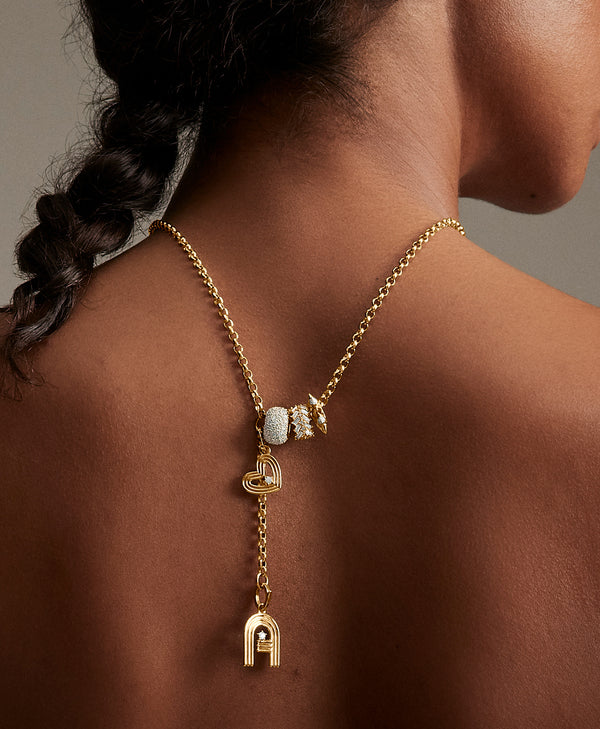 18" ROLO LARIAT CHAIN