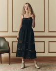ROSETTE CROCHET DRESS