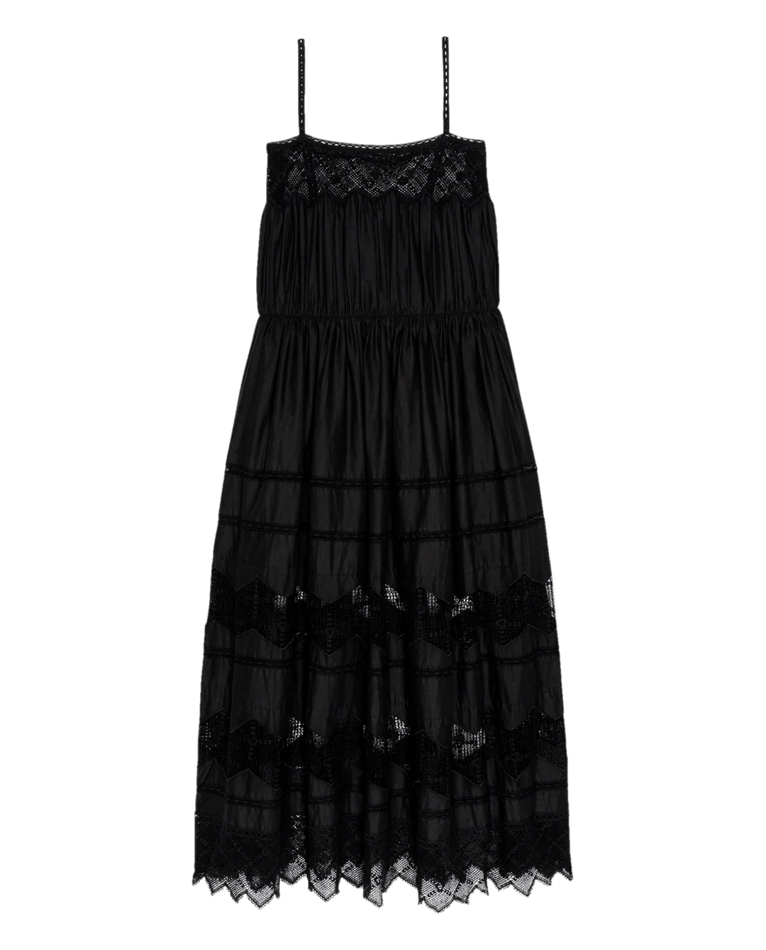 ROSETTE CROCHET DRESS