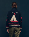 SAILBOAT LODGE CARDIGAN