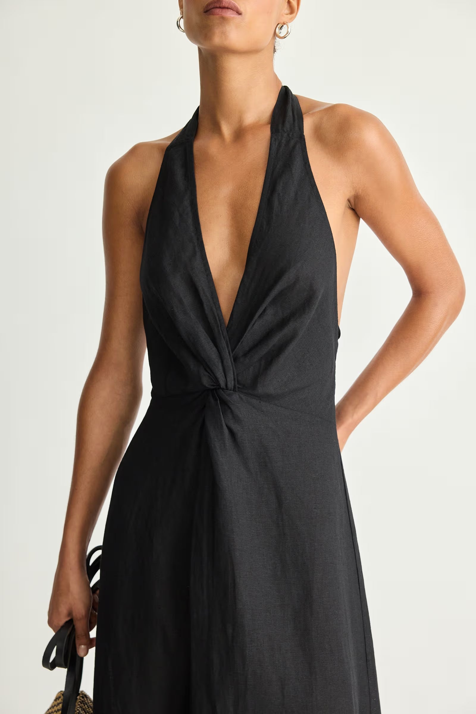SALOME HALTER DRESS