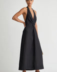 SALOME HALTER DRESS