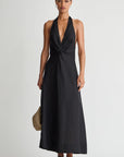 SALOME HALTER DRESS