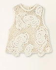 SANTANYI CROCHET TANK