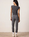 SAYDE JOGGERS IN FADED BLACK