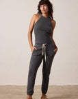 SAYDE JOGGERS IN FADED BLACK
