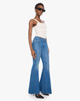 SEAMED DOLLOP HEEL JEANS