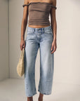 SELENA CROP JEANS