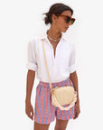 SHORTIE STRAP IN CREAM