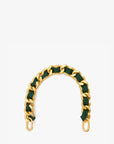 SHORTIE STRAP IN EVERGREEN CHAIN