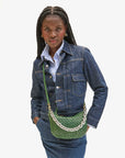SHORTIE STRAP IN SILVER