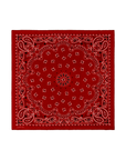 SILK BANDANA IN TRUE RED