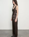 SILK SATIN TANK