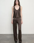 SILK SATIN TANK