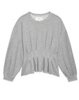 SLOUCHY CORSET SWEATSHIRT