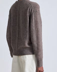SOFTEST TISSUE WEIGHT SWEATER IN HAZELNUT