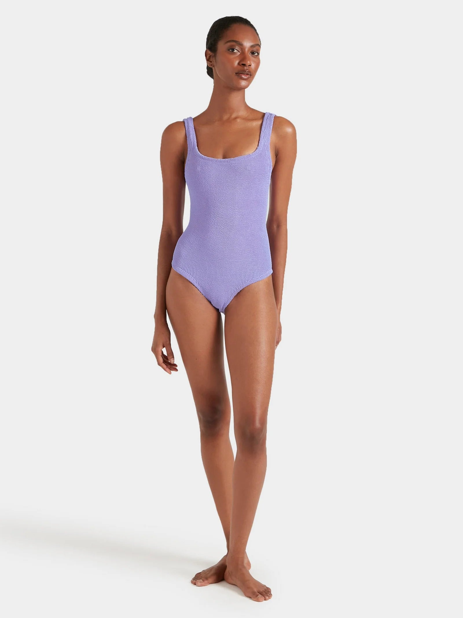 COVERAGE SQUARE NECK SWIMSUIT