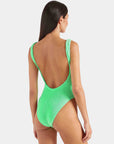 SQUARE NECK SWIMSUIT