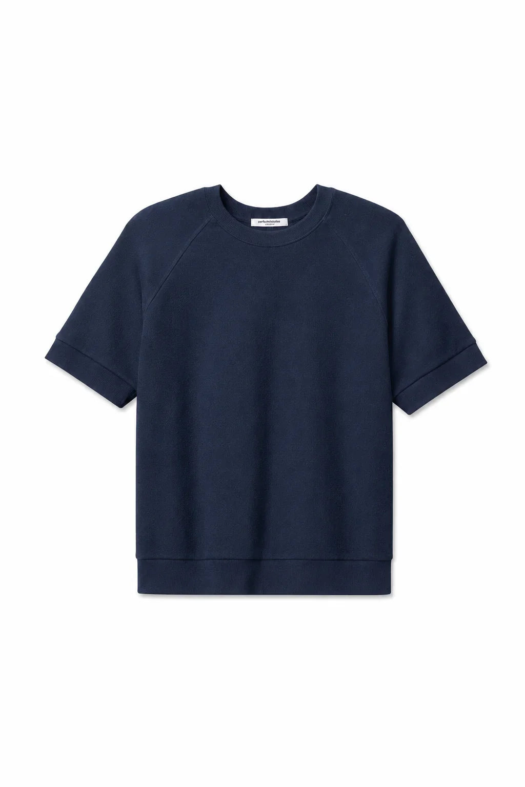 ZIGGY SHORT SLEEVE SWEATSHIRT IN NAVY