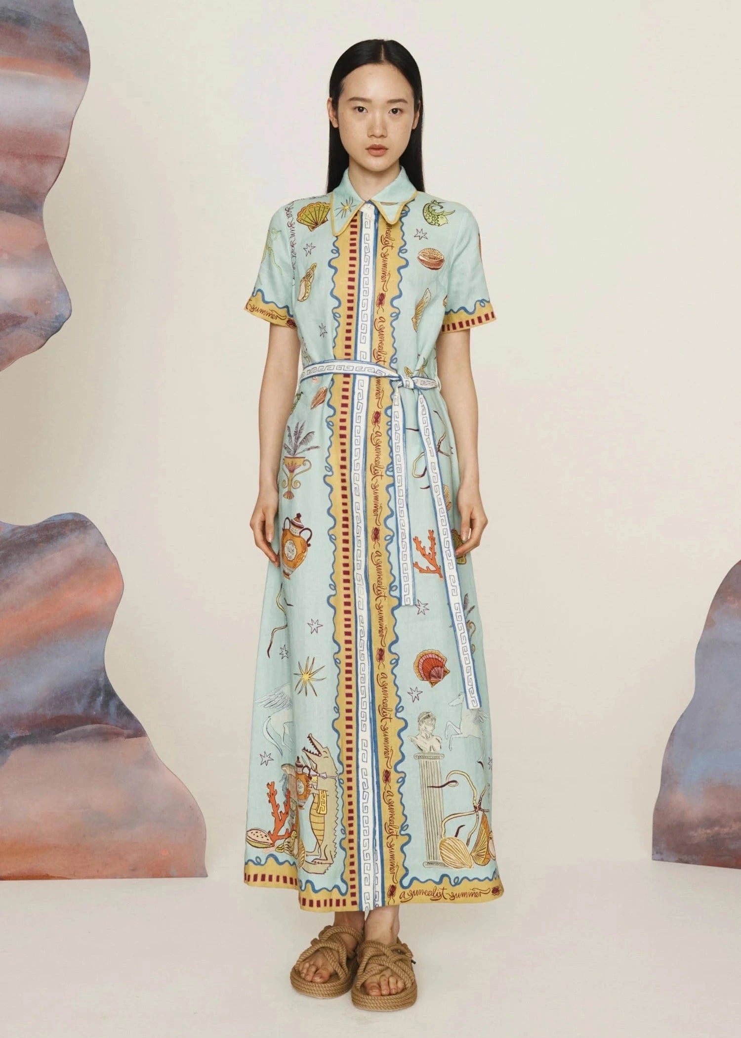 SURREALIST SHIRTDRESS