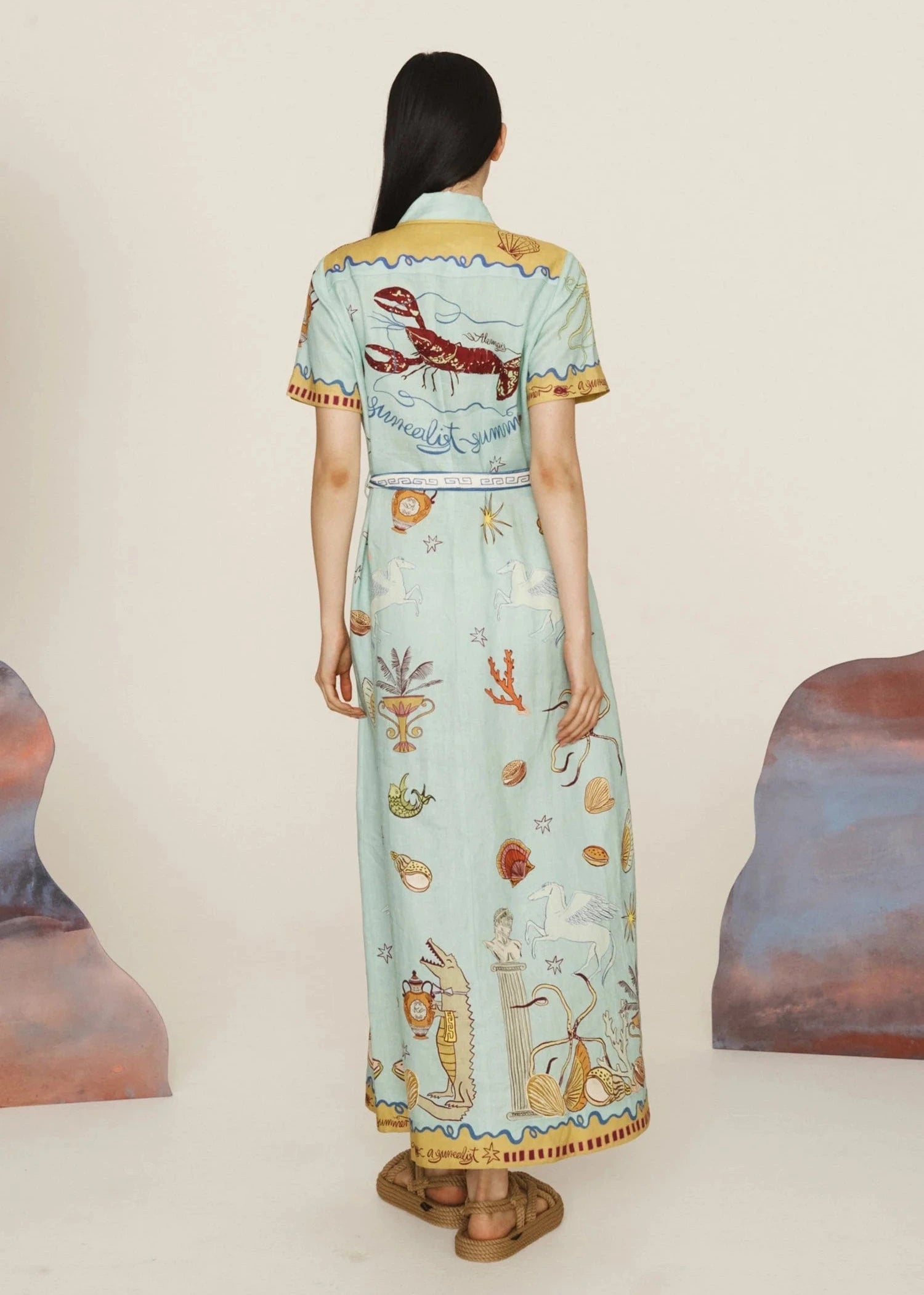 SURREALIST SHIRTDRESS