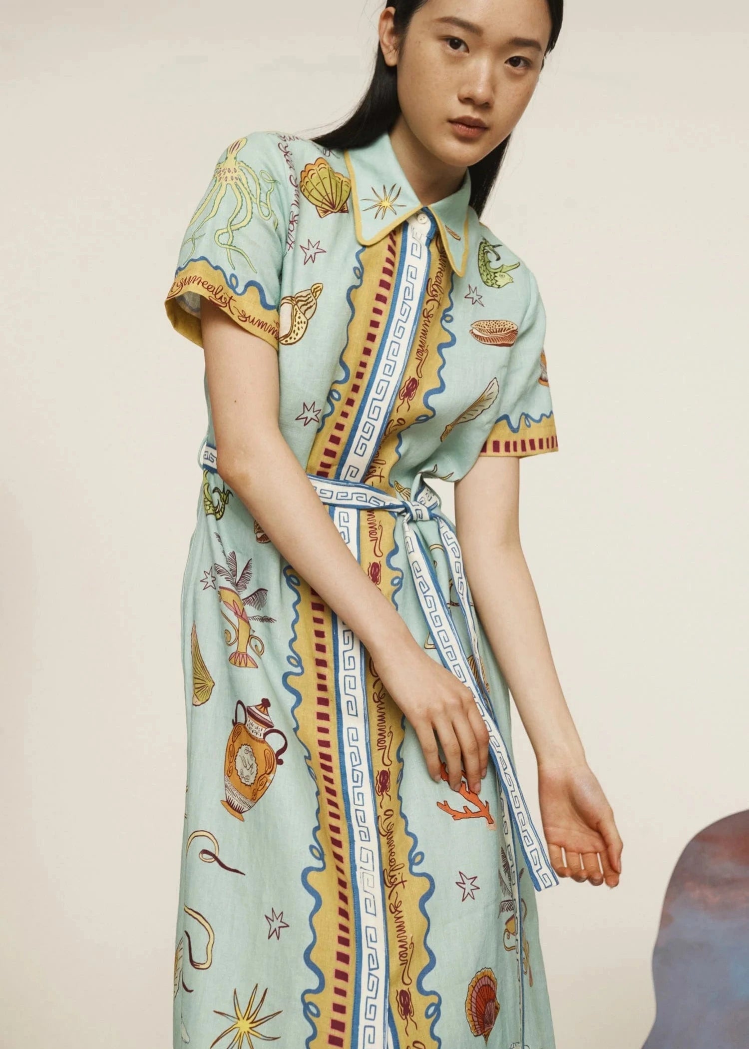 SURREALIST SHIRTDRESS