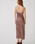 TAYLOR SILK DRESS IN LEOPARD
