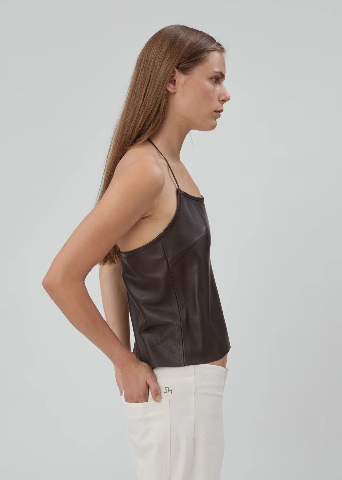 LEATHER TOGGLE TANK