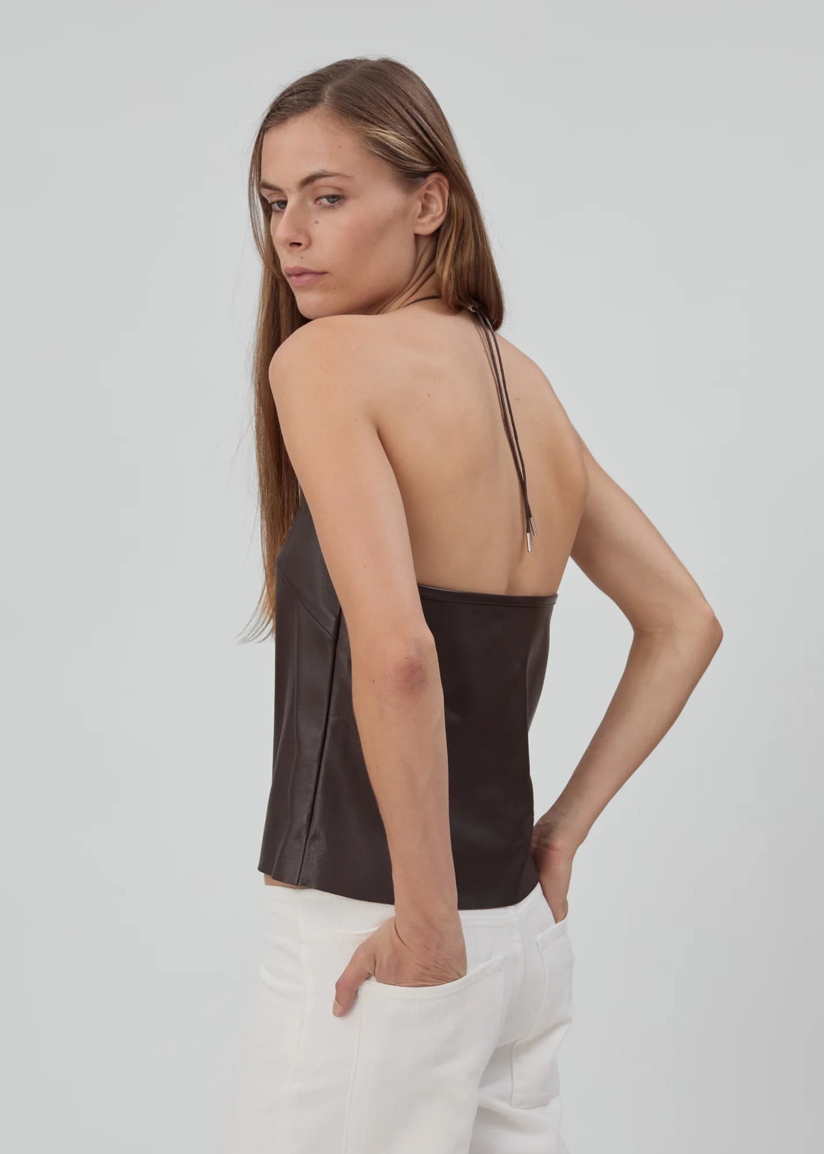 LEATHER TOGGLE TANK