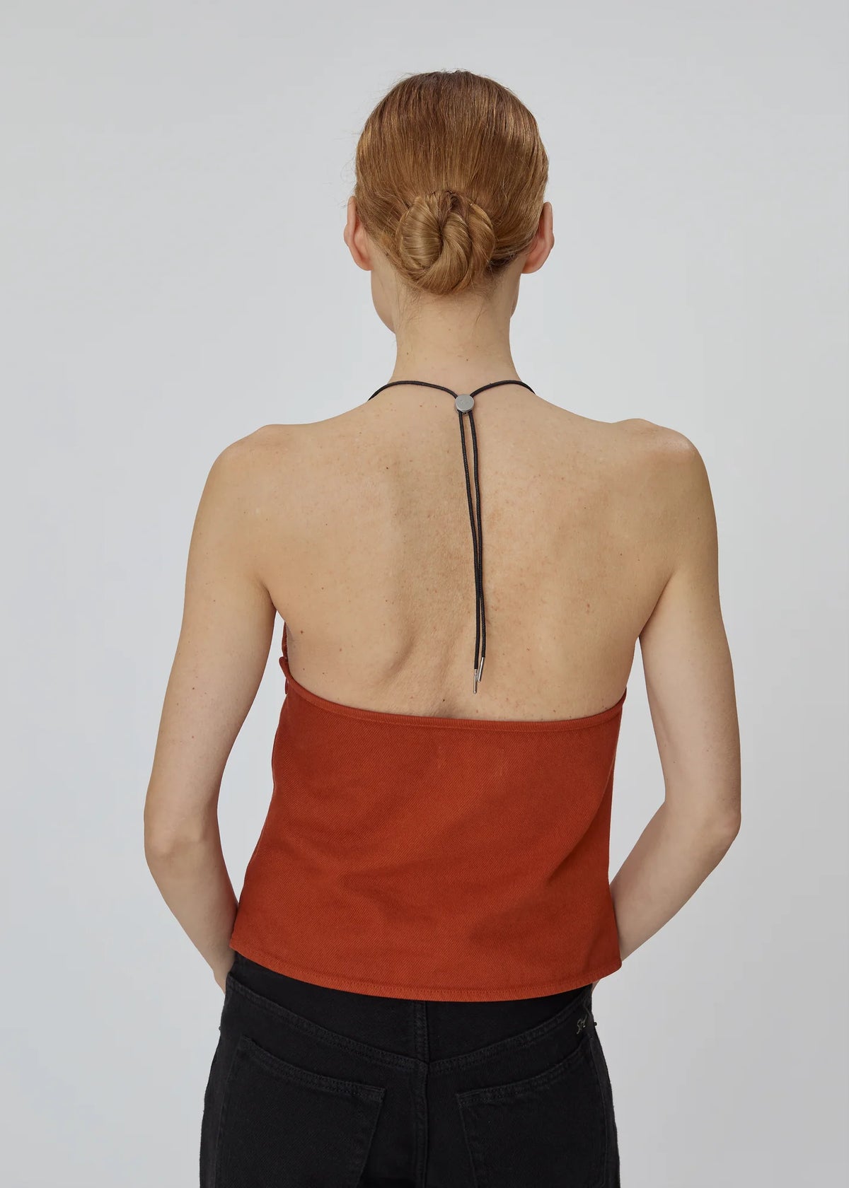DENIM TOGGLE TANK