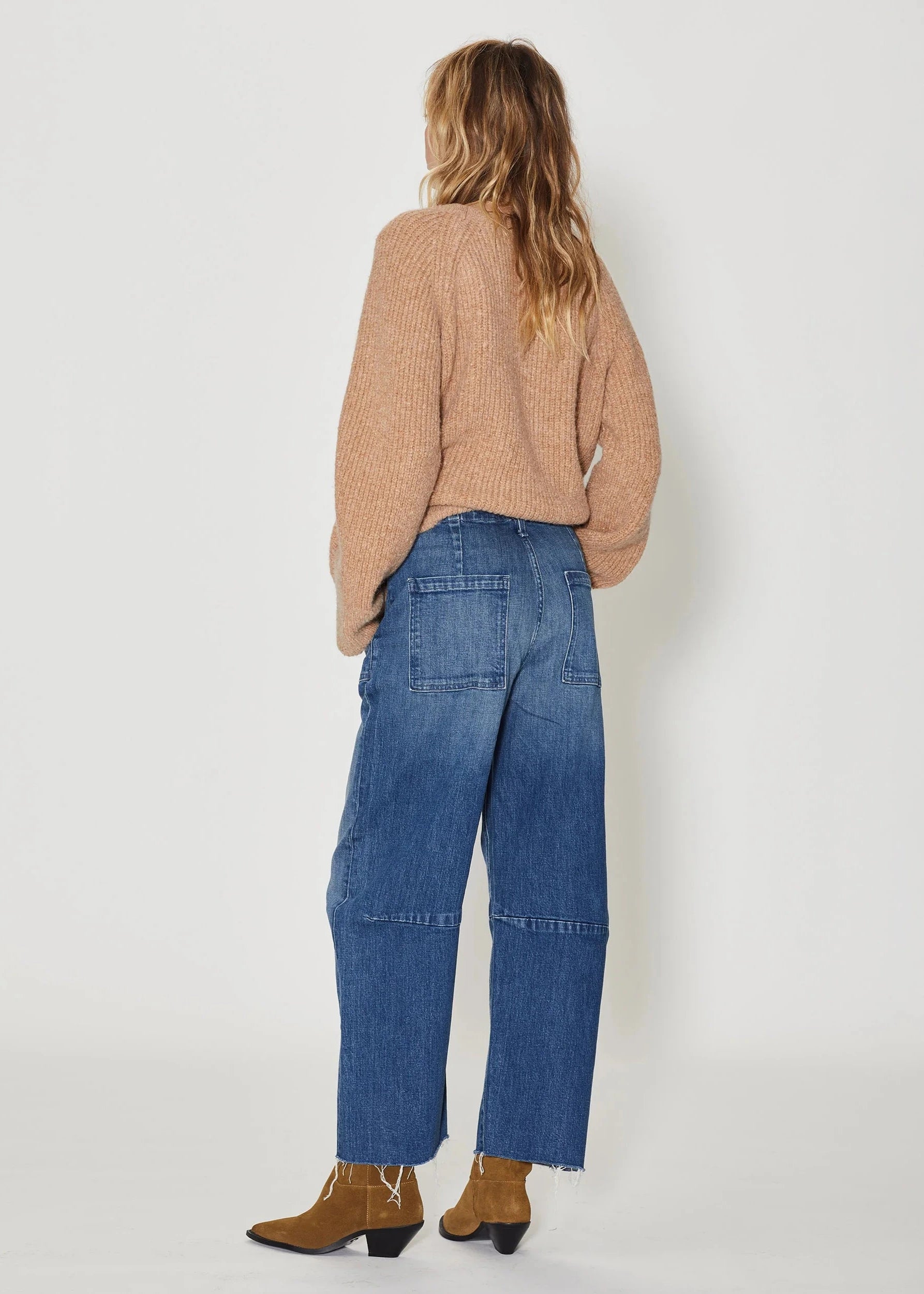 UTILITY SOFT BARREL JEANS