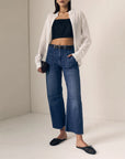 UTILITY SOFT BARREL JEANS IN LONDON CALLING