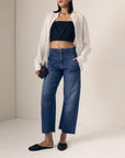 UTILITY SOFT BARREL JEANS IN LONDON CALLING