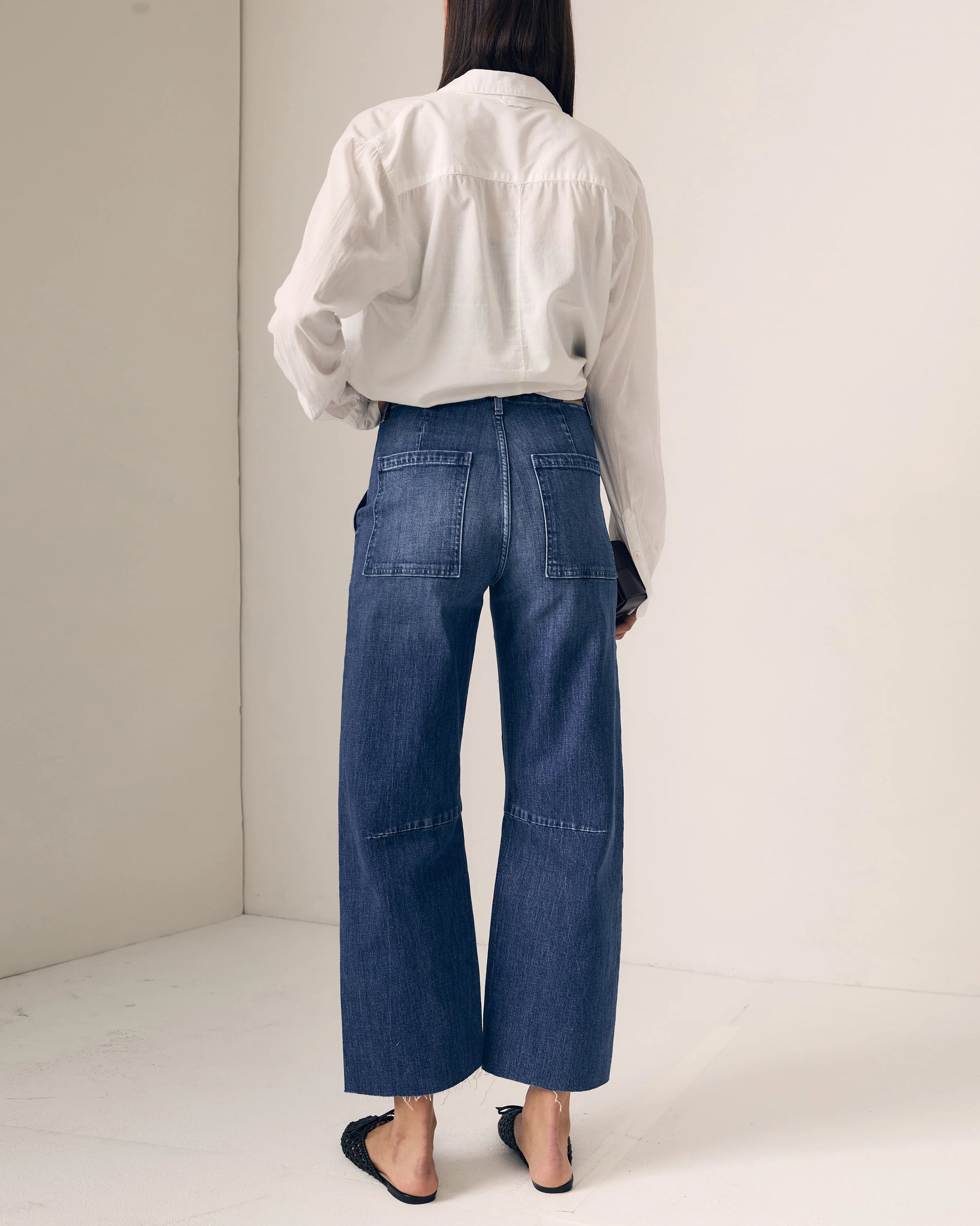 UTILITY SOFT BARREL JEANS IN LONDON CALLING