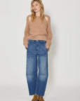 UTILITY SOFT BARREL JEANS