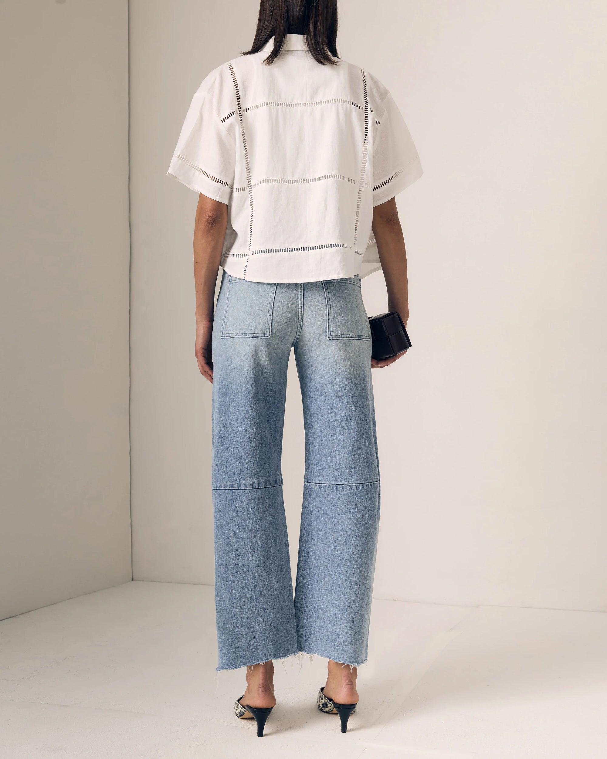 UTILITY SOFT BARREL JEANS IN MONTEREY