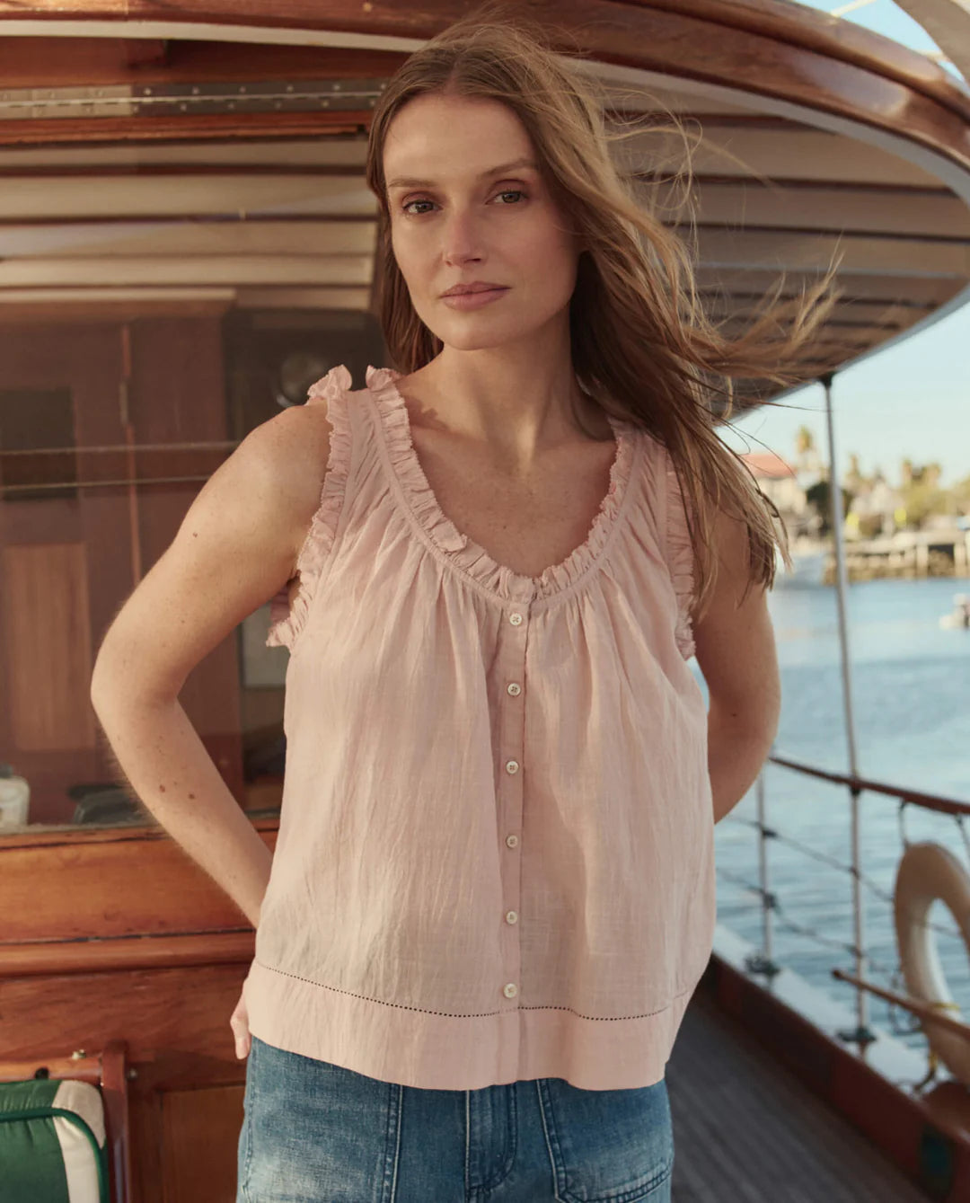 VIGNETTE TOP IN PETAL