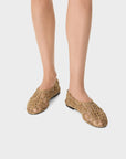 WOVEN FLAT IN BEIGE