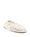 WOVEN FLAT IN PEARL