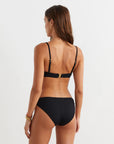 ZAZAA SWIM BOTTOMS IN BLACK