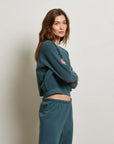 ZIGGY SHRUNKEN CREW IN SLATE