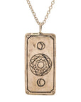 SUN TAROT CARD NECKLACE