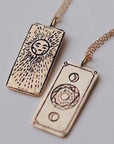 SUN TAROT CARD NECKLACE